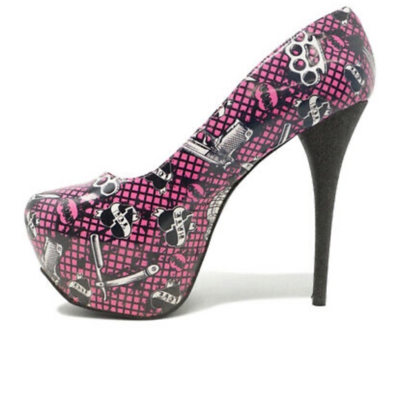 NWOT TOO FAST SHOW BOW HEEL - Picture 3 of 11